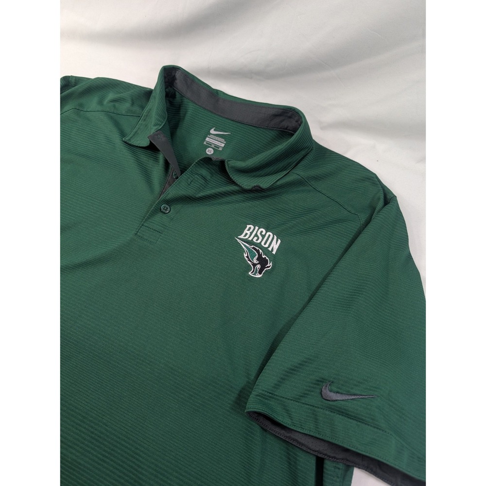 Nike Dri-Fit Thick Knit Oklahoma Baptist University Football Polo Shirt XL